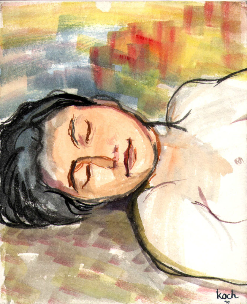 Sleeping model (1990)