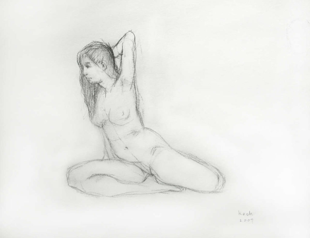 Model in pose (2007)