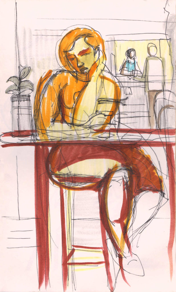 Coffeeshop, Borders (2002)