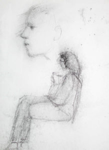 Sketches, NYC subway (2006)
