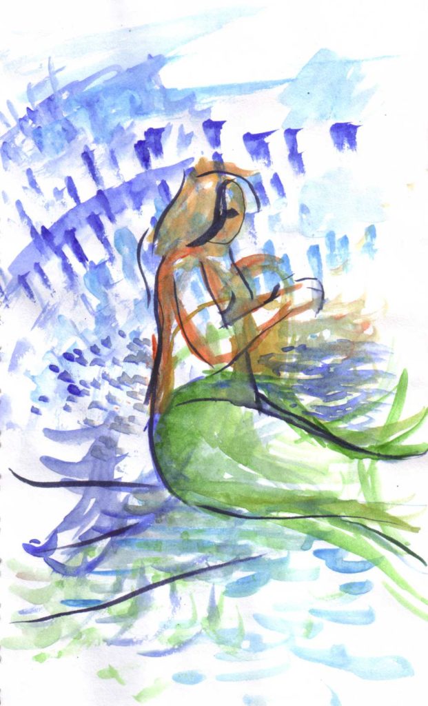 Mermaid by the shore (2002)